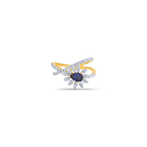 Cocktail flora ring