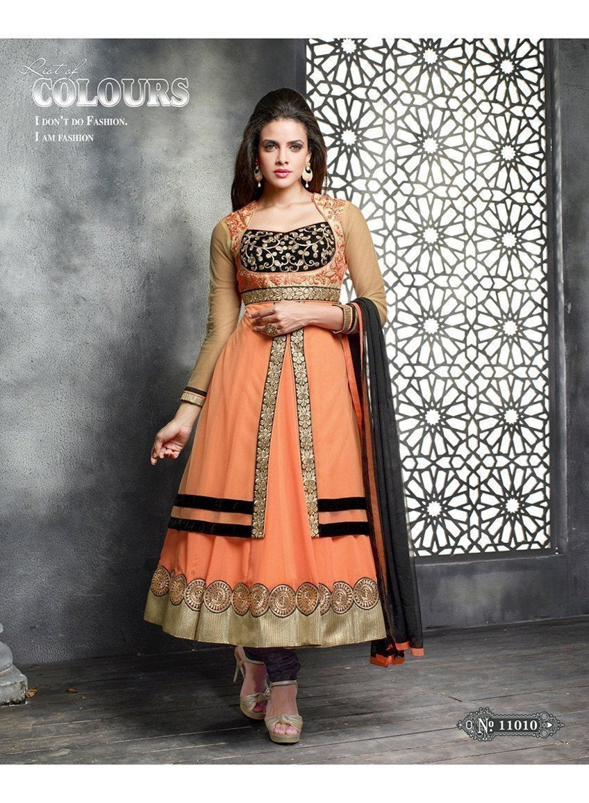 Attractive and Beautiful Georgette Designer Ethnic Wear