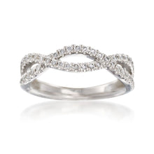 Load image into Gallery viewer, 14kt silver bridal rings sets
