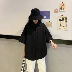 Blouse Women Women's Short-Sleeved Shirt Loose 2020 Summer Blusas Ropa De Mujer