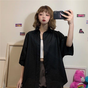 Blouse Women Women's Short-Sleeved Shirt Loose 2020 Summer Blusas Ropa De Mujer