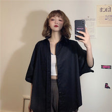 Load image into Gallery viewer, Blouse Women Women&#39;s Short-Sleeved Shirt Loose 2020 Summer Blusas Ropa De Mujer

