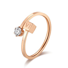Load image into Gallery viewer, Rose gold wavy ring
